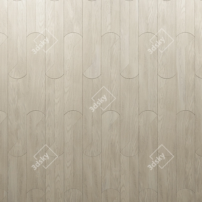 Modular Oak Parquet, Layout Options 3D model image 7