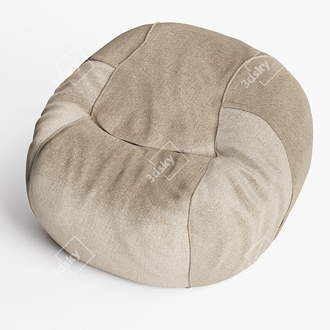 Vetsak Beanbag Large Canvas Sand 3D model image 4