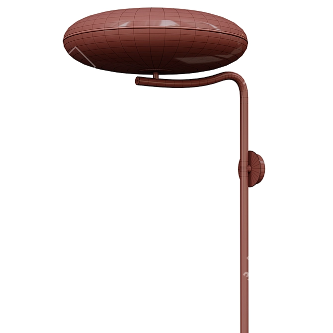 Sleek Model 2065 Wall Lamp 3D model image 4