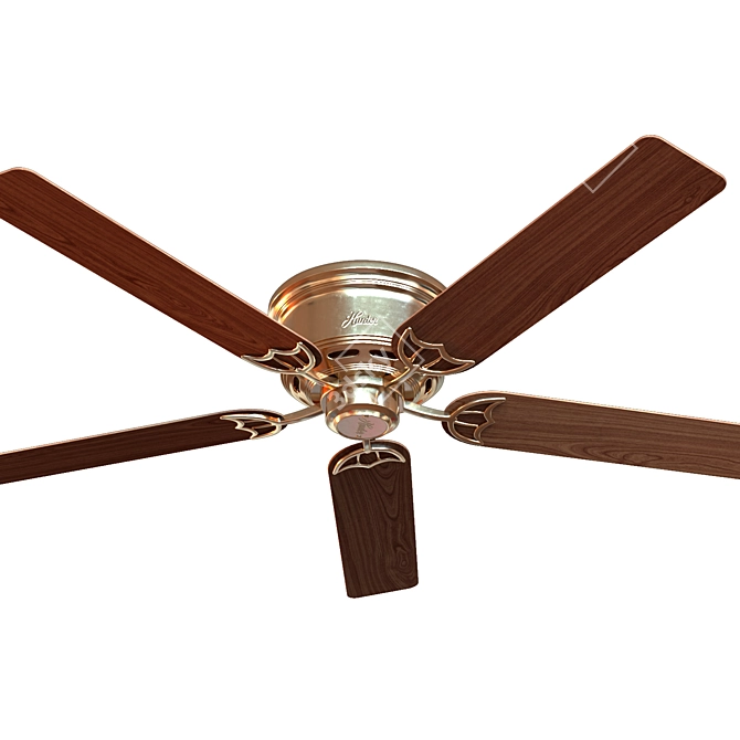 Hunter Ceiling Fan Model 3D model image 1