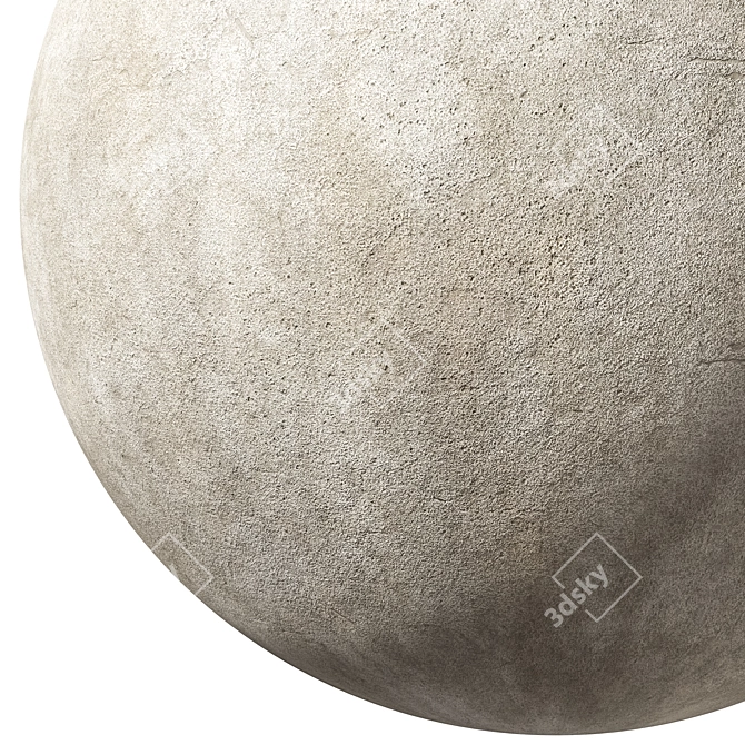 Seamless Plaster Material Pack 3D model image 6