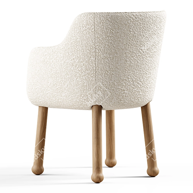 Seamless Textured Furniture Model 3D model image 3