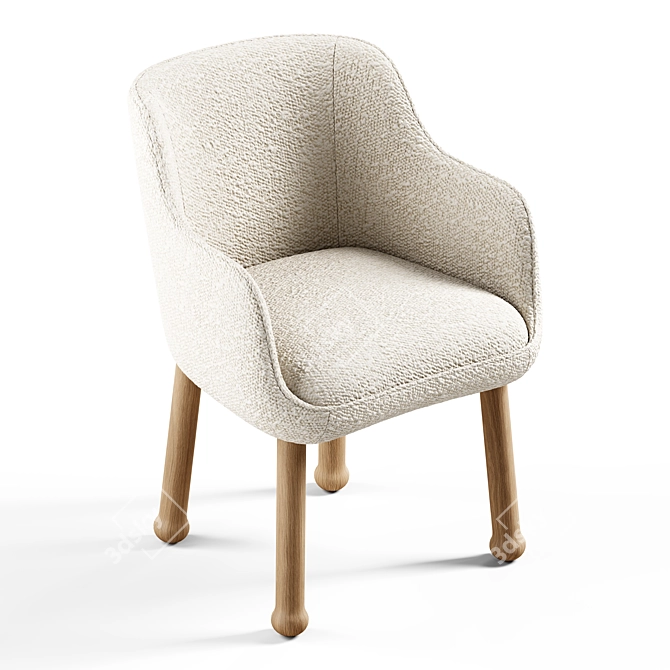 Seamless Textured Furniture Model 3D model image 6