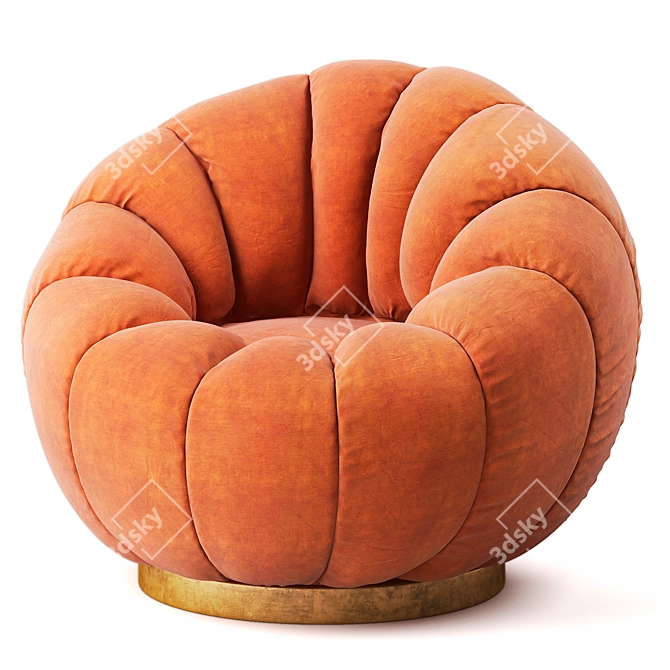 Lazy Pumpkin Sofa Bed 3D model image 1