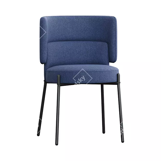 Cosmo Mellow MeshSmooth Chair 3D model image 3