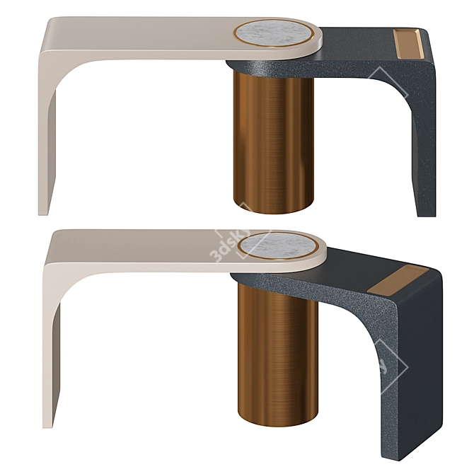 Florida Studio Console Modern Design 3D model image 1