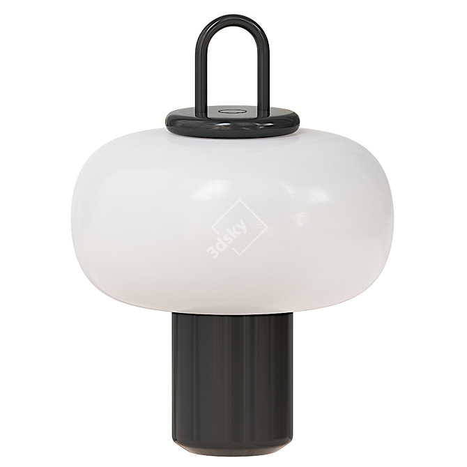 Elegant 3D Nox Lamp Model 3D model image 1