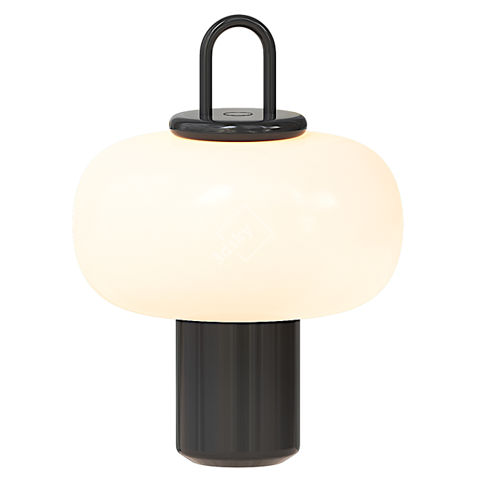 Elegant 3D Nox Lamp Model 3D model image 2