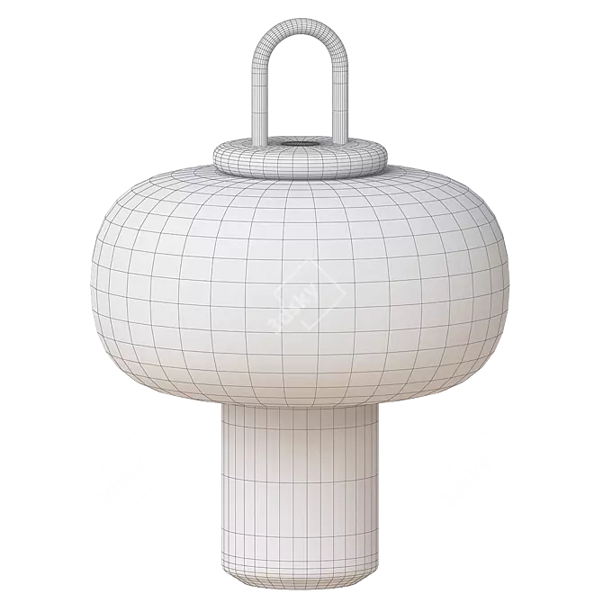Elegant 3D Nox Lamp Model 3D model image 3