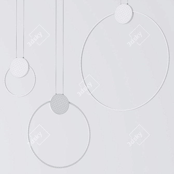 Cloud Design Lamp 2015 3D model image 5
