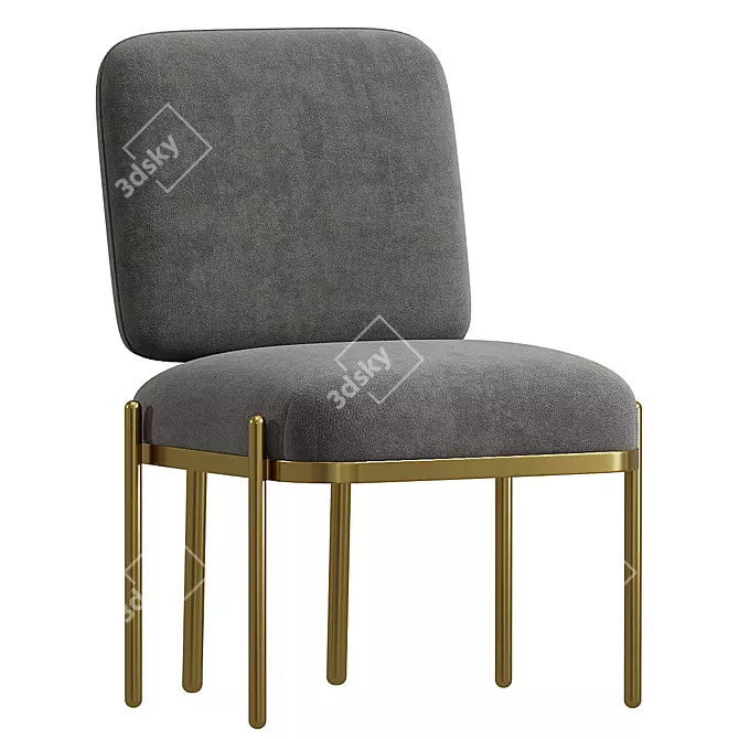 ROSSATO Quincy Chair: Stylish Modern Design 3D model image 1