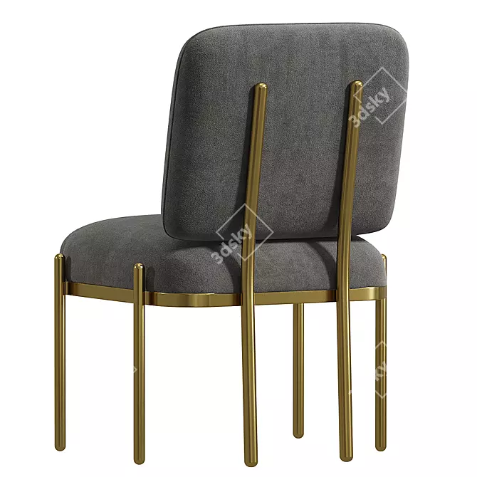 ROSSATO Quincy Chair: Stylish Modern Design 3D model image 2