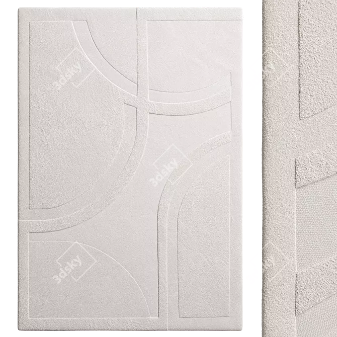 Asiatic London Olsen Rug 3D model image 1
