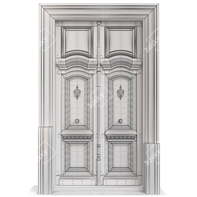Tempera Classic 3D Doorway 3D model image 6