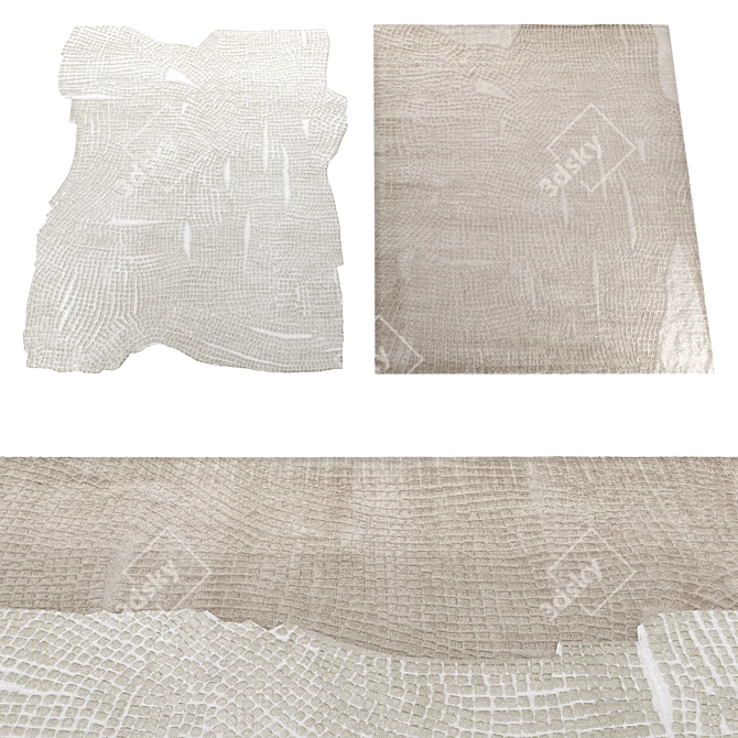 5-in-1 OLGA Carpet Set 3D model image 5
