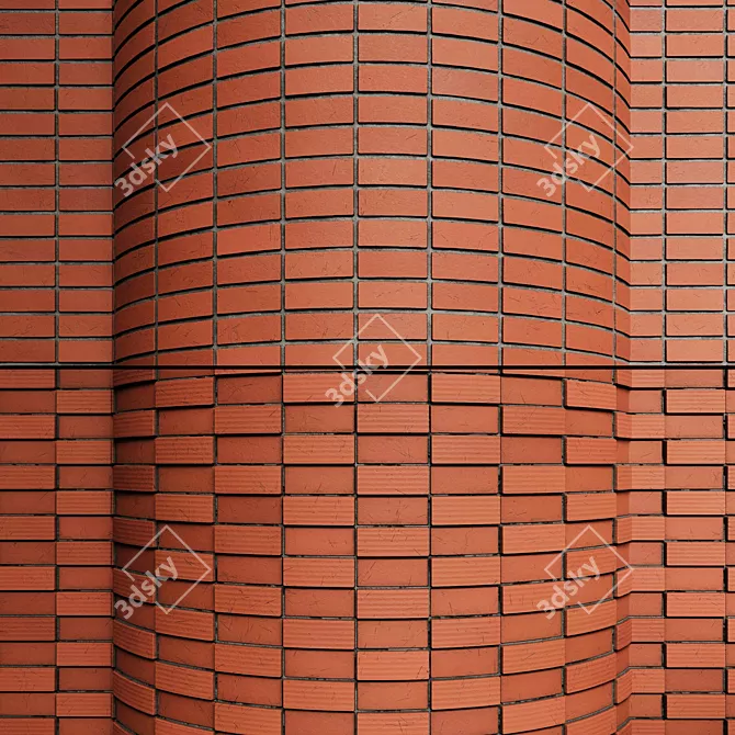 Seamless Brick Texture Pack 3D model image 3