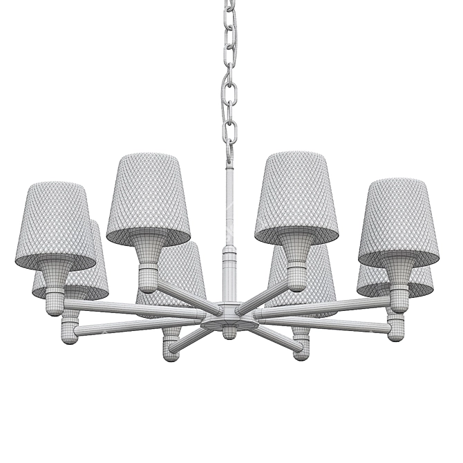 ImperiumLoft TRIUMPH Pendant Chandelier 3D model image 3