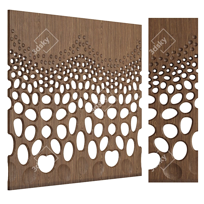 Interior Decorative Wall Art 3D model image 1