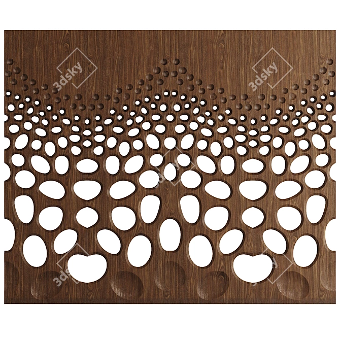 Interior Decorative Wall Art 3D model image 2