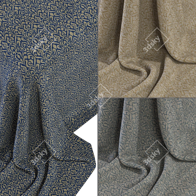 Cardiff Fabric Collection 3D Model 3D model image 1