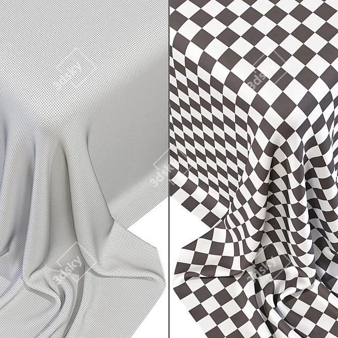 Cardiff Fabric Collection 3D Model 3D model image 4