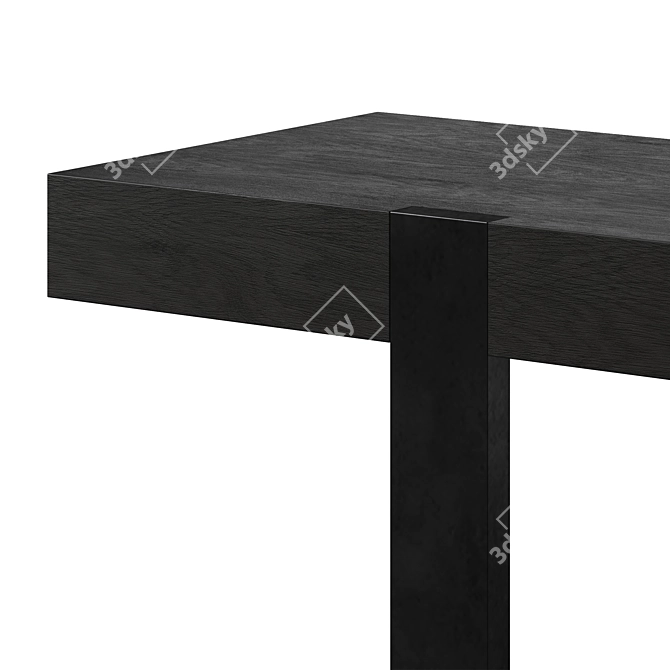  Modern Kohen Console Table 3D model image 3