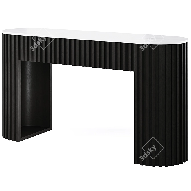 Modern Mcmahon Console by Interior Secrets 3D model image 1