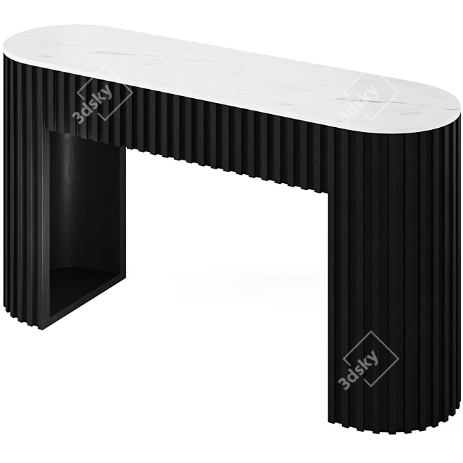Modern Mcmahon Console by Interior Secrets 3D model image 4