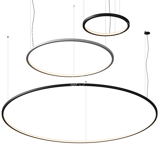 Sunset Pendant Lighting Collection 3D model image 1