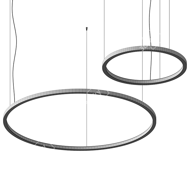 Sunset Pendant Lighting Collection 3D model image 5