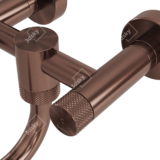 Fontealta Kitchen Faucet Collection 3D model image 7