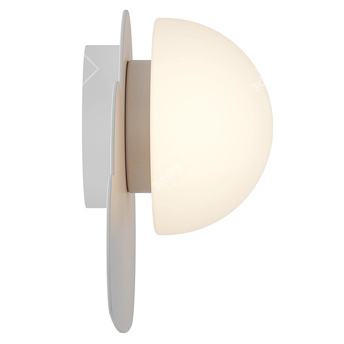 Cloud-inspired Skyku Sconce Light 3D model image 3