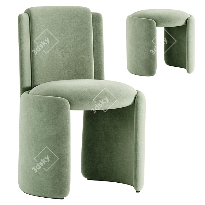 Contemporary HUG Chair 2015 Model 3D model image 2
