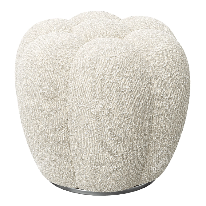 Modern Minimalist APEX Pouf 3D model image 2