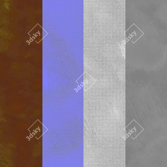 Autumn Hues Seamless Texture Collection 3D model image 4