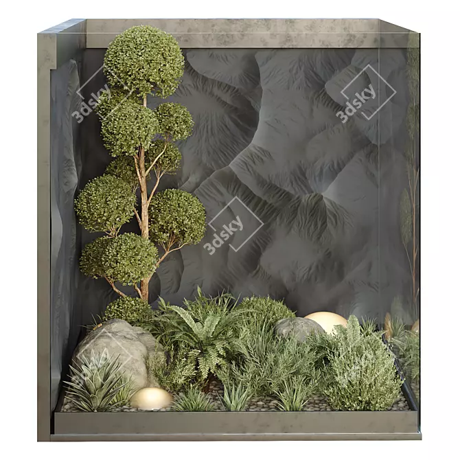 Premium Indoor HQ Plants Collection 3D model image 2