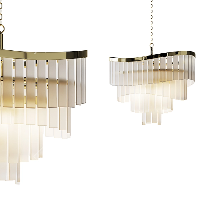 Stylish 3D Lamp Design Sirian 3D model image 2