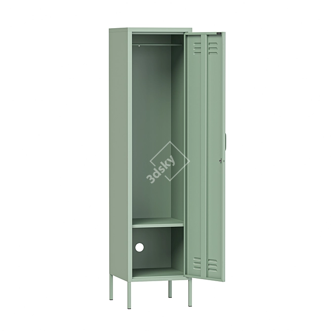 Metal Lockers for Home & Public 3D model image 11