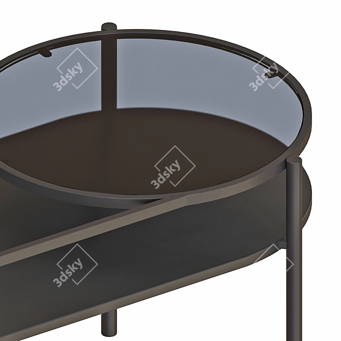 Sleek DEHELI Coffee Table 3D model image 3