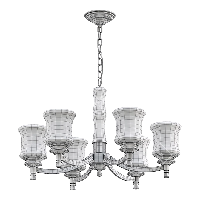 Imperium Loft TAYLOR Chandelier D70 3D model image 4