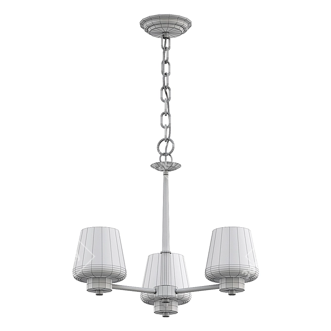 ImperiumLoft STATUS 3 Pendant Chandelier 3D model image 4