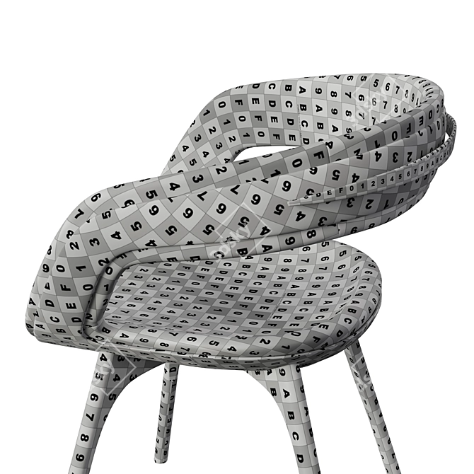 Luxury Pininfarina Nido Chair 3D model image 7