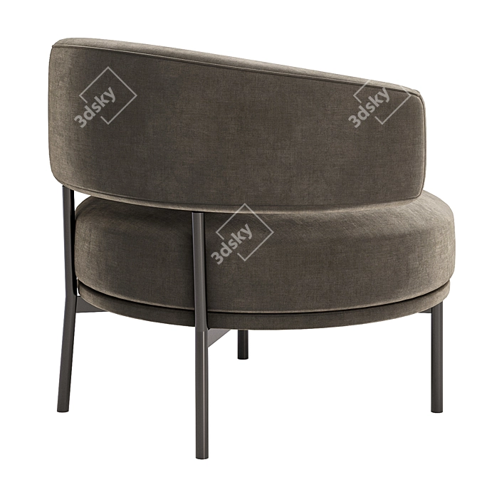 Comfort Chic Lounge Set 3D model image 5