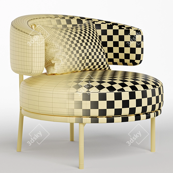 Comfort Chic Lounge Set 3D model image 6