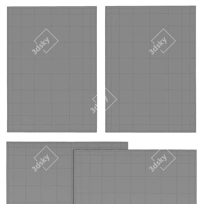 Moss Terra Rug: 3D Model 3D model image 2