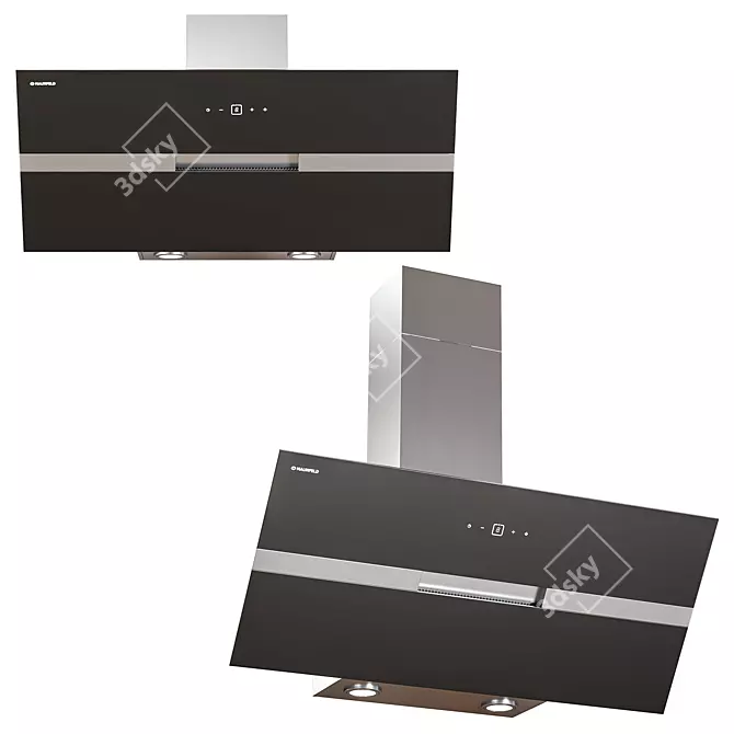 Maunfeld Modern Appliance Set Bundle 3D model image 6