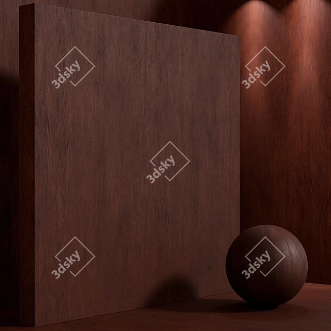 Aged Wood Seamless Texture Collection 3D model image 3