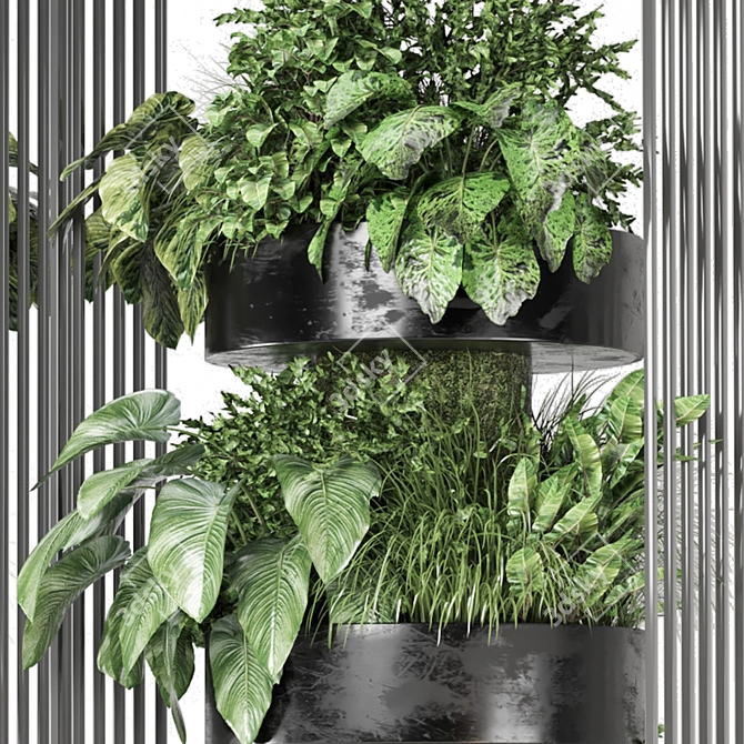 Exquisite Indoor Plants Collection 3D model image 3