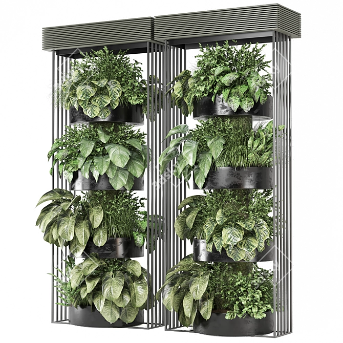 Exquisite Indoor Plants Collection 3D model image 6