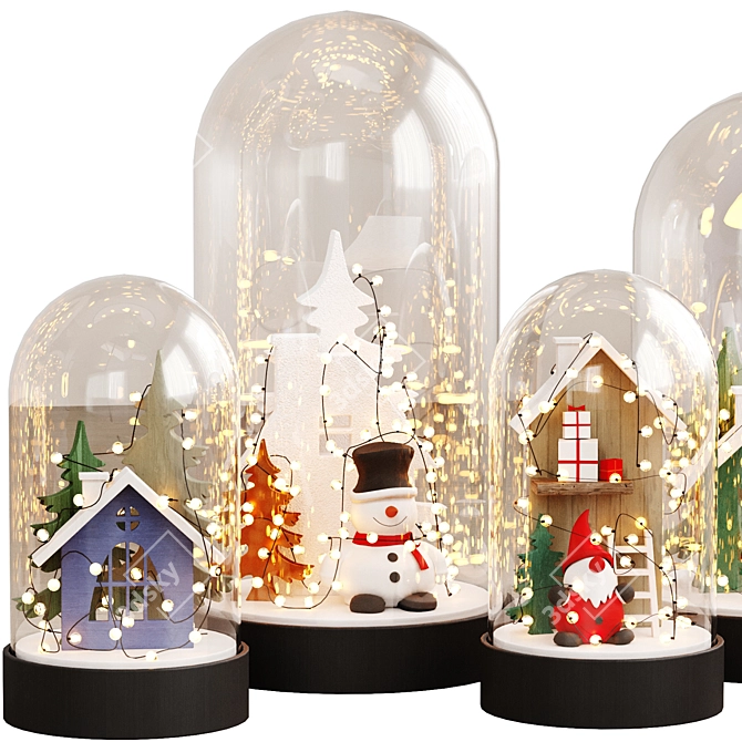 Festive Decor Set 3D model image 4